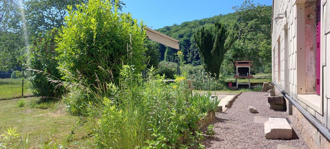Villa Ferme De La Grange Du Bas Saint-Bresson Esterno foto